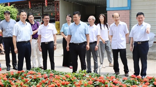 自治區(qū)政協(xié)常委、梧州市政協(xié)主席黃振饒蒞臨百裕集團(tuán)走訪調(diào)研